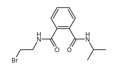 N-(2-bromo-ethyl)-N'-isopropyl-phthalamide结构式