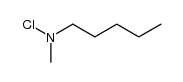 N-chloro-N-methylpentylamine结构式