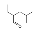 2-ethyl-4-methylpentanal structure