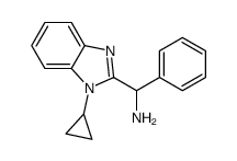 (1-Cyclopropyl-1H-benzo[d]imidazol-2-yl)(phenyl)Methanamine图片