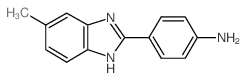 4-(6-methyl-1H-benzimidazol-2-yl)aniline picture