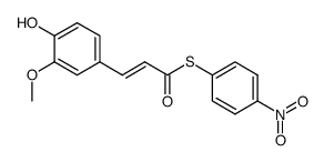 -3 thiopropene-2 oate de S-paranitrophenyle Structure