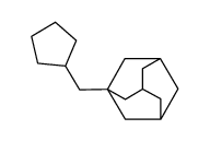 1-(cyclopentylmethyl)adamantane Structure