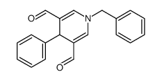 1-benzyl-4-phenyl-4H-pyridine-3,5-dicarbaldehyde结构式