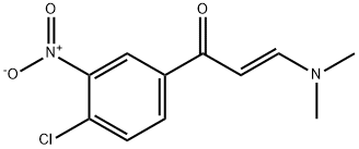 1-(4-chloro-3-nitrophenyl)-3-(dimethylamino)-2-propen-1-one Structure