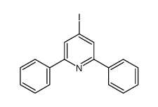 4-碘-2,6-二苯基吡啶结构式