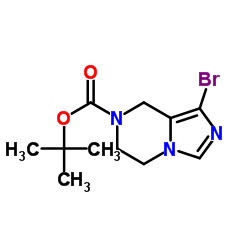 1-溴-5,6-二氢咪唑并[1,5-a]吡嗪-7(8h)-羧酸叔丁酯图片