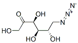 L-Sorbose, 6-azido-6-deoxy- structure