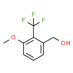 3-Methoxy-2-(trifluoromethyl)benzyl alcohol Structure