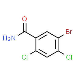 5-Bromo-2,4-dichlorobenzamide structure