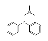 1-diphenylphosphanyl-N,N-dimethylmethanamine Structure