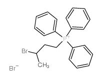 (3-BROMOBUTYL)TRIPHENYLPHONIUM BROMIDE Structure