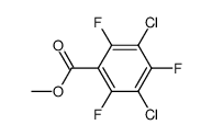 3,5-Dichlor-2,4,6-trifluor-benzoesaeure-methylester Structure