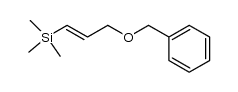 (E)-(3-(benzyloxy)prop-1-en-1-yl)trimethylsilane结构式