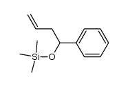 trimethyl[(1-phenyl-3-butenyl)oxy]silane结构式