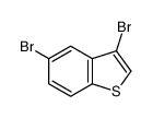 3,5-dibromo-1-benzothiophene结构式