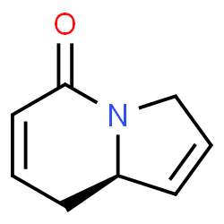 5(3H)-Indolizinone,8,8a-dihydro-,(R)-(9CI) Structure