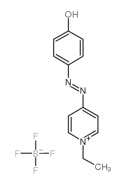 1-Ethyl-2-[(p-hydroxyphenyl)azo]-pyridinium tetrafluoroborate picture