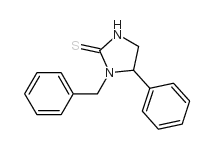 1-benzyl-5-phenyl-imidazolidine-2-thione结构式