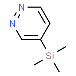 Pyridazine, 4-(trimethylsilyl)- (9CI) picture