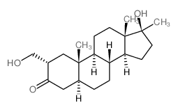 5-alpha-ANDROSTAN-3-ONE, 17-beta-HYDROXY-2-alpha-(HYDROXYMETHYL)-17-METHYL- picture