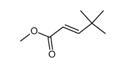 (E)-4,4-二甲基-2-戊酸甲酯图片