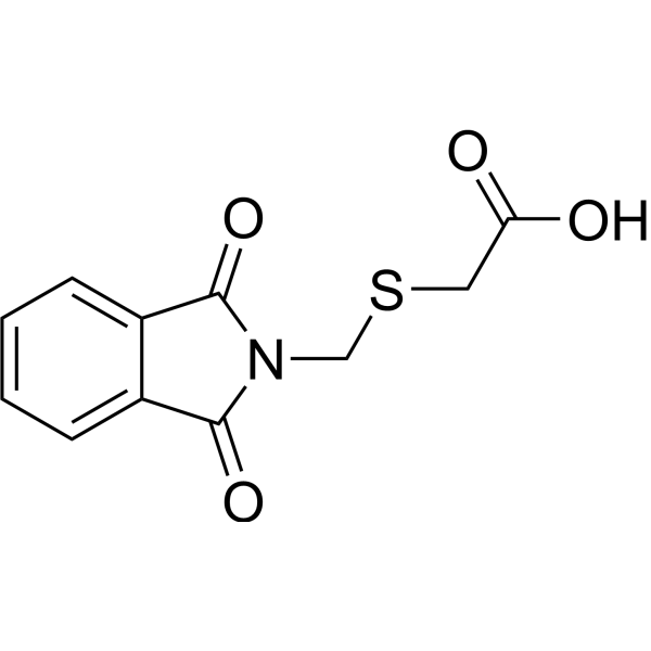 O-Phthalimide-C1-S-C1-acid Structure