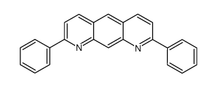 2,8-diphenyl-pyrido[3,2-g]quinoline结构式