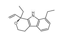 (1R)-1,8-diethyl-1-vinyl-1,3,4,9-tetrahydropyrano[3,4-b]indole Structure