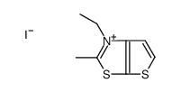 1-ethyl-2-methylthieno[3,2-d][1,3]thiazol-1-ium,iodide Structure