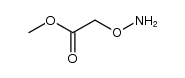 O-methoxycarbonylmethylhydroxylamine Structure