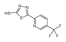 5-[5-(TRIFLUOROMETHYL)PYRIDIN-2-YL]-1,3,4-THIADIAZOLE-2-THIOL Structure