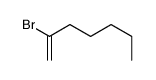 2-Bromo-1-heptene Structure