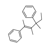 2,4-Diphenyl-3,4-dimethyl-hexen-(2) Structure