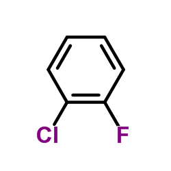 1-Chloro-2-fluorobenzene Structure