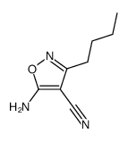 4-Isoxazolecarbonitrile,5-amino-3-butyl-(9CI) picture