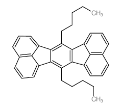 7,14-Di-n-pentyl-acenaphtho<1,2-k>fluoranthene Structure