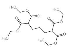 1,1,5,5-tetraethyl pentane-1,1,5,5-tetracarboxylate Structure