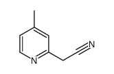 2-(4-methylpyridin-2-yl)acetonitrile图片