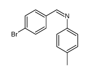 1-(4-bromophenyl)-N-(4-methylphenyl)methanimine结构式