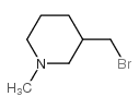 3-(bromomethyl)-1-methylpiperidine(SALTDATA: HBr) structure