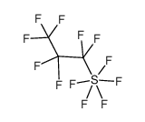 pentafluoro(1,1,2,2,2,3,3,3-heptafluoropropyl)-λ6-sulfane Structure