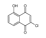 chlorojuglone Structure