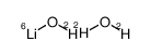 lithium-6li deuteroxide deuterate结构式