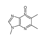 1H-Imidazo[4,5-b]pyrazine,1,5,6-trimethyl-,4-oxide(9CI) structure