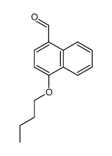 4-butoxy-1-naphthaldehyde Structure