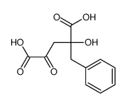 2-benzyl-2-hydroxy-4-oxopentanedioic acid结构式