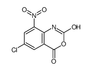 6-chloro-8-nitro-1H-3,1-benzoxazine-2,4-dione Structure