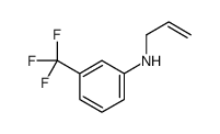 N-prop-2-enyl-3-(trifluoromethyl)aniline结构式