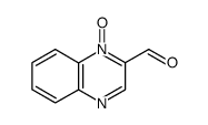 2-Quinoxalinecarboxaldehyde,1-oxide structure